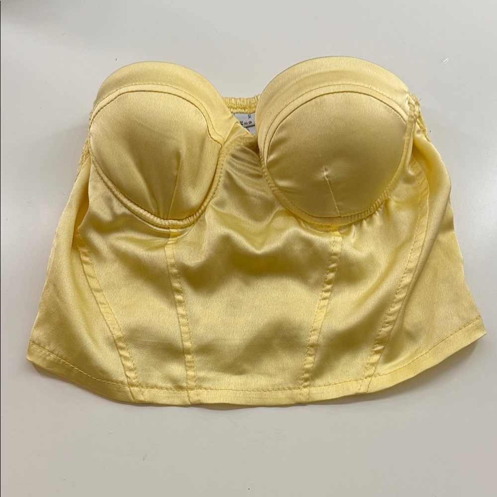 Princess Polly  Satin Bustier Top